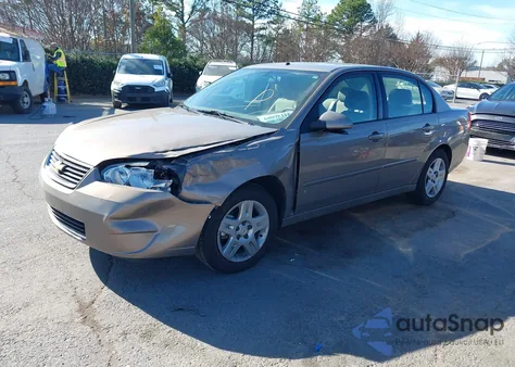 2007 Chevrolet Malibu Lt from USA, damaged, VIN 1G1ZT58F27F309523